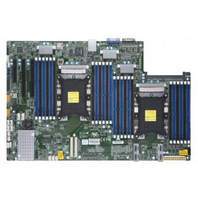 Материнская плата Supermicro X11DSC+ (MBD-X11DSC+) специальный форм-фактор, LGA-3647, Intel® Xeon® Scalable процессоры (codenamed Cascade