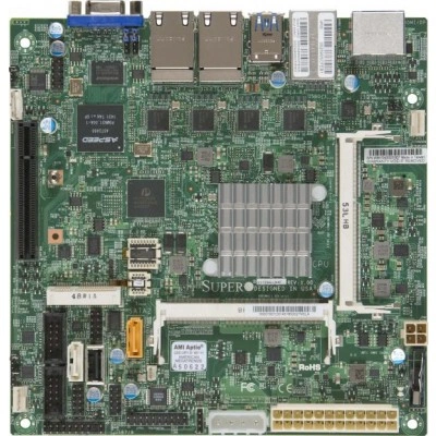 Материнская плата Supermicro X11SBA-LN4F (MBD-X11SBA-LN4F) Mini-ITX, FCBGA-1170, DDR3 Материнская плата Supermicro X11SBA-LN4F (MBD-X11SBA-LN4F) Mini-ITX, FCBGA-1170, DDR3