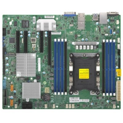 Материнская плата Supermicro X11SPH-nCTF (MBD-X11SPH-nCTF) ATX, LGA-3647, Intel Xeon Scalable процессоры-SP