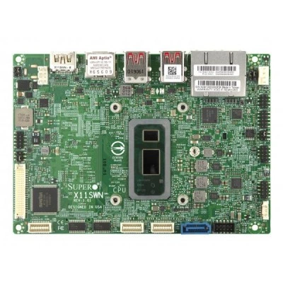 Материнская плата Supermicro X11SWN-H-WOHS (MBD-X11SWN-H-WOHS) FCBGA-1528, DDR4, количество ядер: до 4 ядра, 8 потоки / 8MB кэш
