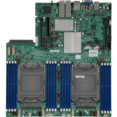 Материнская плата Supermicro X12DPD-A6M25 (MBD-X12DPD-A6M25) специальный форм-фактор, LGA-4189, ECC DDR4