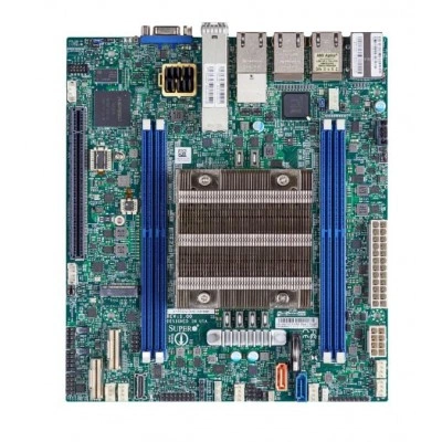 Материнская плата Supermicro X12SDV-16C-SPT8F (MBD-X12SDV-16C-SPT8F) Micro-ATX, FCBGA-2579, DDR4