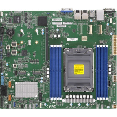 Материнская плата Supermicro X12SPO-F (MBD-X12SPO-F) ATX, LGA-4189, ECC DDR4 Материнская плата Supermicro X12SPO-F (MBD-X12SPO-F) ATX, LGA-4189, ECC DDR4
