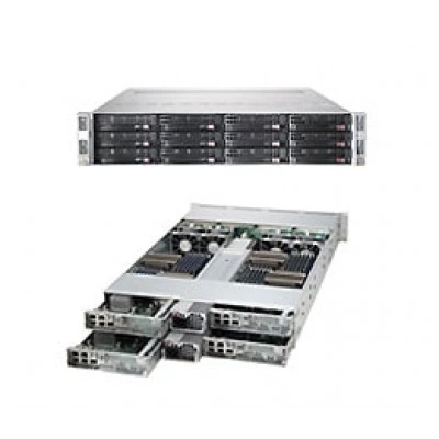 Сервер Supermicro AS-2022TC-HTRF4 2U, ECC DDR3, DDR3