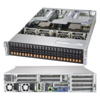 Сервер Supermicro AS-2123US-TN24R25M 2U, SP3, ECC DDR4 Сервер Supermicro AS-2123US-TN24R25M 2U, SP3, ECC DDR4
