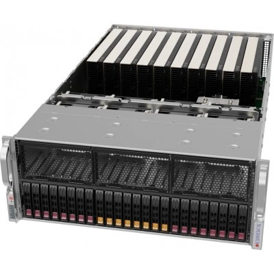 Сервер Supermicro AS-4125GS-TNRT1 4U, AMD EPYC™ 9004/9005 серия, ECC DDR5