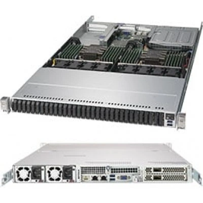 Система хранения данных Supermicro SSG-1029P-NES32R 1U, LGA 3647, Intel® Xeon® Scalable процессоры (codenamed Cascade