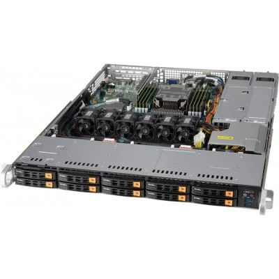 Система хранения данных Supermicro SSG-110P-NTR10-EU 1U, LGA-4189, ECC DDR4