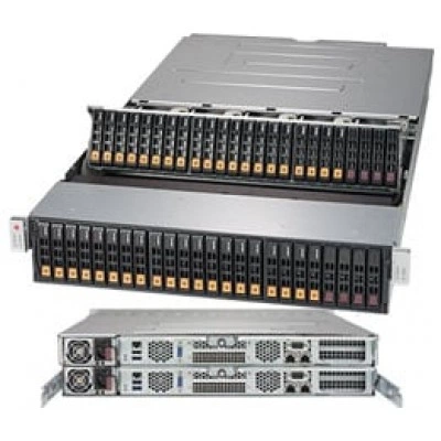 Система хранения данных Supermicro SSG-2028R-DN2R40L 2U, LGA 2011, ECC DDR4