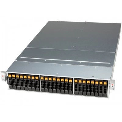Система хранения данных Supermicro SSG-221E-DN2R24R 2U, LGA-4677, ECC DDR5