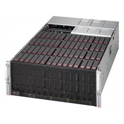 Система хранения данных Supermicro SSG-540P-E1CTR60H 4U, LGA-4189, ECC DDR4 Система хранения данных Supermicro SSG-540P-E1CTR60H 4U, LGA-4189, ECC DDR4
