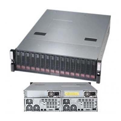 Система хранения данных Supermicro SSG-6038R-DE2CR16L 3U, LGA 2011, ECC DDR4