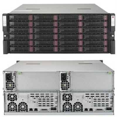 Система хранения данных Supermicro SSG-6048R-DE2CR24L 4U, LGA 2011, ECC DDR4