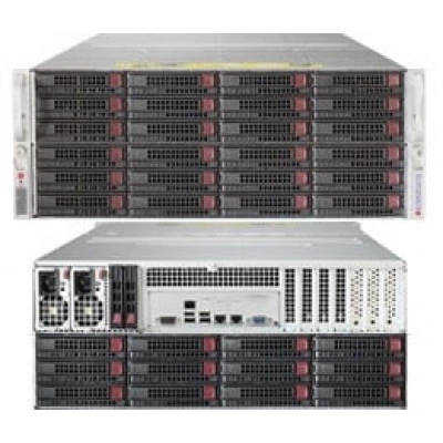 Система хранения данных Supermicro SSG-6048R-E1CR72L 4U, LGA 2011, ECC DDR4 Система хранения данных Supermicro SSG-6048R-E1CR72L 4U, LGA 2011, ECC DDR4