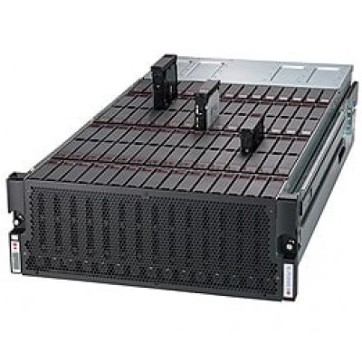 Система хранения данных Supermicro SSG-6048R-E1CR90L 4U, LGA 2011, ECC DDR4 Система хранения данных Supermicro SSG-6048R-E1CR90L 4U, LGA 2011, ECC DDR4