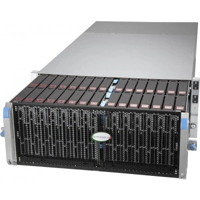 Система хранения данных Supermicro SSG-640SP-E1CR60 4U, LGA-4189, ECC DDR4 Система хранения данных Supermicro SSG-640SP-E1CR60 4U, LGA-4189, ECC DDR4
