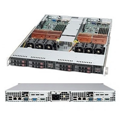 Сервер Supermicro SYS-1025TC-T 1U, ECC DDR2, IPMI Сервер Supermicro SYS-1025TC-T 1U, ECC DDR2, IPMI