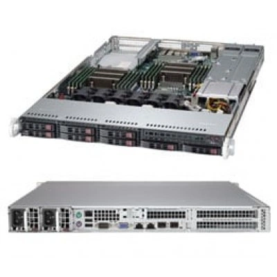 Сервер Supermicro SYS-1027R-WTRFTP 1U, LGA 2011, DDR3