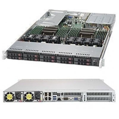 Сервер Supermicro SYS-1028U-E1CR4+ 1U, LGA 2011, ECC DDR4
