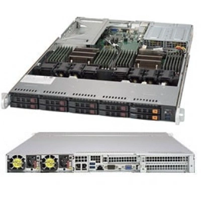 Сервер Supermicro SYS-1028U-TNRT+ 1U, LGA 2011, ECC DDR4