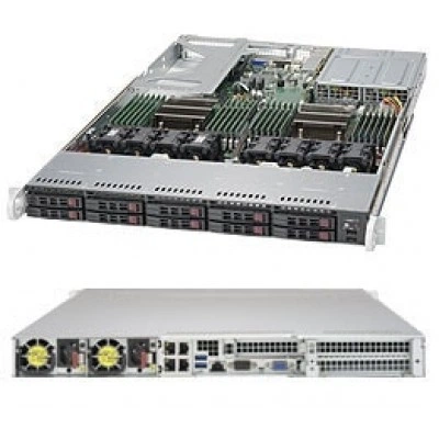 Сервер Supermicro SYS-1028U-TR4+ 1U, LGA 2011, ECC DDR4