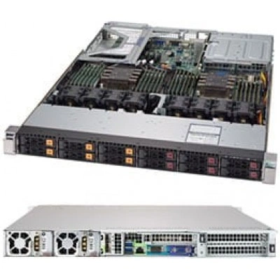 Сервер Supermicro SYS-1029U-TN12RV-NEBS-DC 1U, LGA 3647, ECC DDR4
