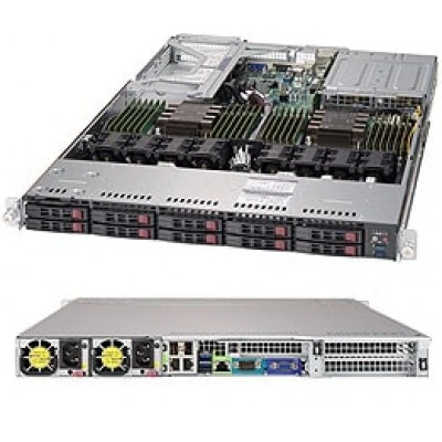 Сервер Supermicro SYS-1029U-TRTP2 1U, LGA 3647, Intel® Xeon® Scalable процессоры (codenamed Cascade Сервер Supermicro SYS-1029U-TRTP2 1U, LGA 3647, Intel® Xeon® Scalable процессоры (codenamed Cascade