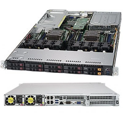 Сервер Supermicro SYS-1029UX-LL4-C16 1U, LGA 3647, ECC DDR4