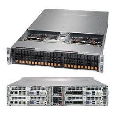Сервер Supermicro SYS-2028BT-HNR+ 2U, LGA 2011, ECC DDR4