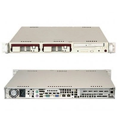 Сервер Supermicro SYS-5015M-T 1U, LGA775, ECC DDR2 Сервер Supermicro SYS-5015M-T 1U, LGA775, ECC DDR2