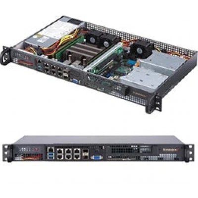 Сервер Supermicro SYS-5019D-4C-FN8TP 1U, Intel® Xeon® процессор D-2123IT, ECC DDR4