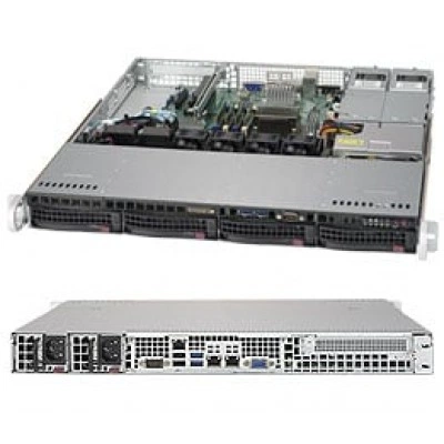 Сервер Supermicro SYS-5019S-MR-G1585L 1U, FCBGA1440, ECC DDR4
