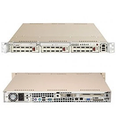 Сервер Supermicro SYS-6014H-I2 1U, DDR2, ECC DDR2