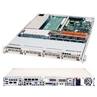 Сервер Supermicro SYS-6014P-8 1U, до 560W, до 160W Сервер Supermicro SYS-6014P-8 1U, до 560W, до 160W