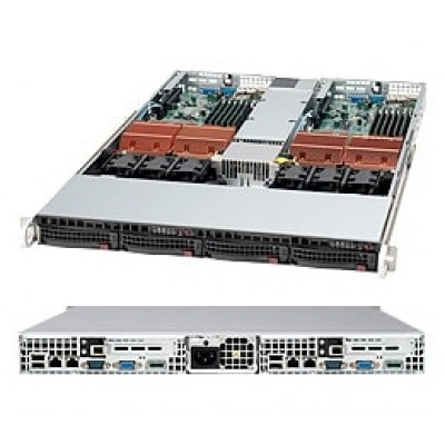 Сервер Supermicro SYS-6015TC-10G 1U, ECC DDR2, IPMI Сервер Supermicro SYS-6015TC-10G 1U, ECC DDR2, IPMI