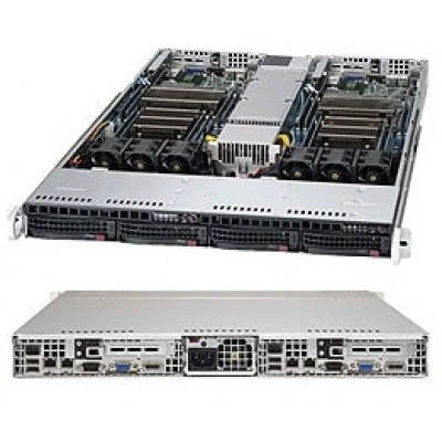 Сервер Supermicro SYS-6017TR-TFF 1U, LGA 2011, ECC DDR3 Сервер Supermicro SYS-6017TR-TFF 1U, LGA 2011, ECC DDR3