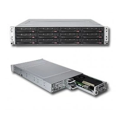 Сервер Supermicro SYS-6026TT-GIBQRF 2U, Intel® Xeon® процессор X5600/E5600/L5600, DDR3
