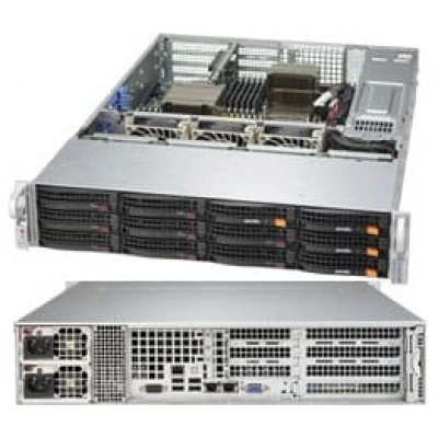 Сервер Supermicro SYS-6027R-CDNRT+ 2U, LGA 2011, DDR3 Сервер Supermicro SYS-6027R-CDNRT+ 2U, LGA 2011, DDR3