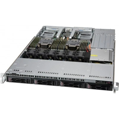 Сервер Supermicro SYS-610C-TR 1U, LGA-4189, ECC DDR4 Сервер Supermicro SYS-610C-TR 1U, LGA-4189, ECC DDR4