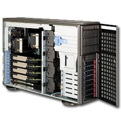 Сервер Supermicro SYS-7046GT-TRF-TC4 4U/Tower, DDR3, до 1400W Сервер Supermicro SYS-7046GT-TRF-TC4 4U/Tower, DDR3, до 1400W