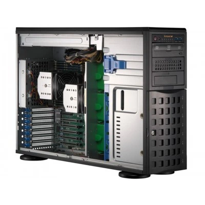 Рабочая станция Supermicro SYS-741A-T 4U/Tower, LGA-4677, ECC DDR5 Рабочая станция Supermicro SYS-741A-T 4U/Tower, LGA-4677, ECC DDR5