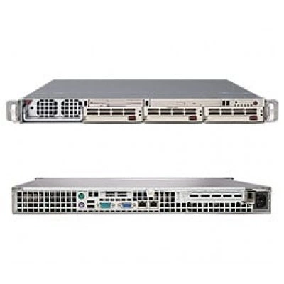 Сервер Supermicro SYS-8014T-T 1U, Intel® Xeon® процессор 7100 серия с 2MB L2 Встроенный, ECC DDR2 Сервер Supermicro SYS-8014T-T 1U, Intel® Xeon® процессор 7100 серия с 2MB L2 Встроенный, ECC DDR2