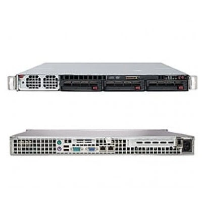 Сервер Supermicro SYS-8015C-T 1U, Intel® Xeon®, ECC DDR2 Сервер Supermicro SYS-8015C-T 1U, Intel® Xeon®, ECC DDR2