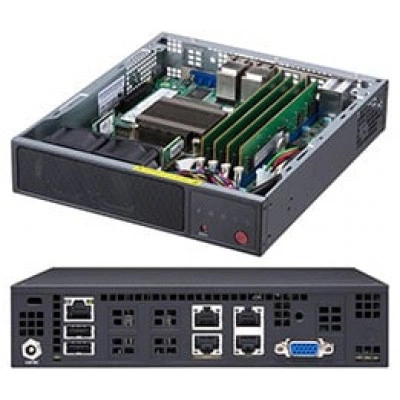 Встраиваемая система Supermicro SYS-E200-9A Mini-1U, FCBGA 1310, DDR4 Встраиваемая система Supermicro SYS-E200-9A Mini-1U, FCBGA 1310, DDR4