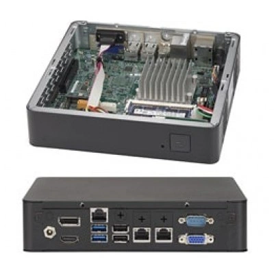 Встраиваемая система Supermicro SYS-E200-9AP Mini-ITX, FCBGA 1296, DDR3 Встраиваемая система Supermicro SYS-E200-9AP Mini-ITX, FCBGA 1296, DDR3