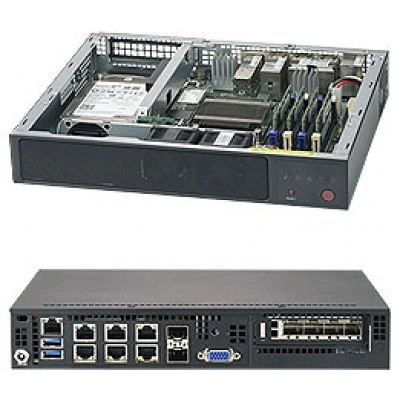 Встраиваемая система Supermicro SYS-E300-9A Mini-1U, FCBGA 1310, DDR4 Встраиваемая система Supermicro SYS-E300-9A Mini-1U, FCBGA 1310, DDR4