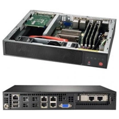 Встраиваемая система Supermicro SYS-E300-9A-4C Mini-1U, FCBGA 1310, DDR4 Встраиваемая система Supermicro SYS-E300-9A-4C Mini-1U, FCBGA 1310, DDR4