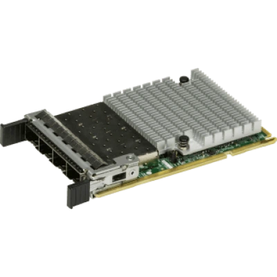 Сетевой адаптер Supermicro AOC-A25G-I4SM Сетевой адаптер Supermicro AOC-A25G-I4SM