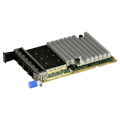 Сетевой адаптер Supermicro AOC-A25G-I4SM Сетевой адаптер Supermicro AOC-A25G-I4SM