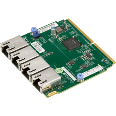 Сетевой адаптер Supermicro AOC-MGP-i4 Сетевой адаптер Supermicro AOC-MGP-i4